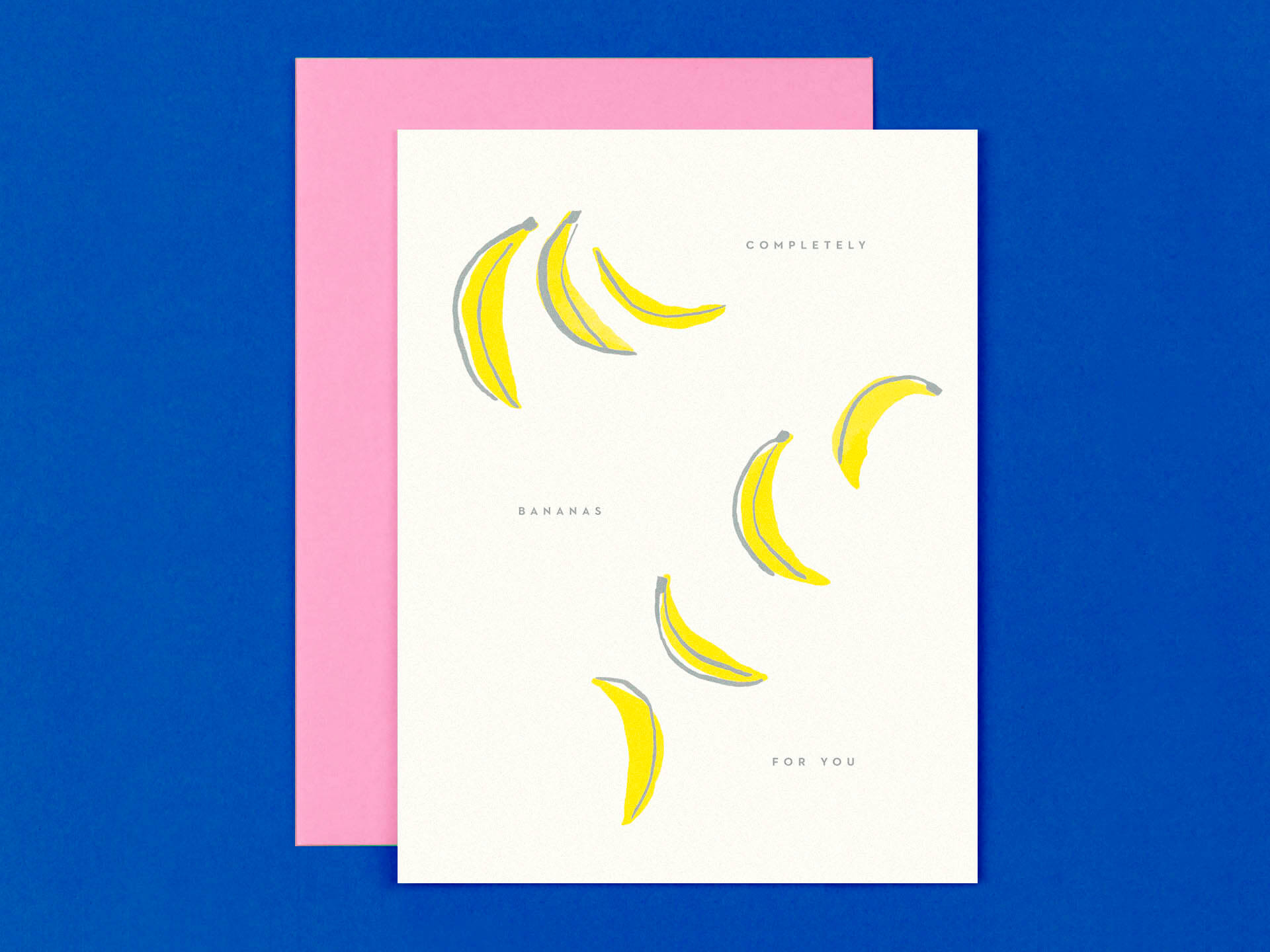 Completely Bananas • Floating Bananas Love Card