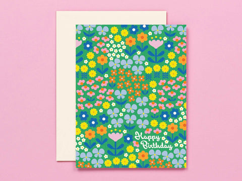 Birthday Meadow • Floral Birthday Card