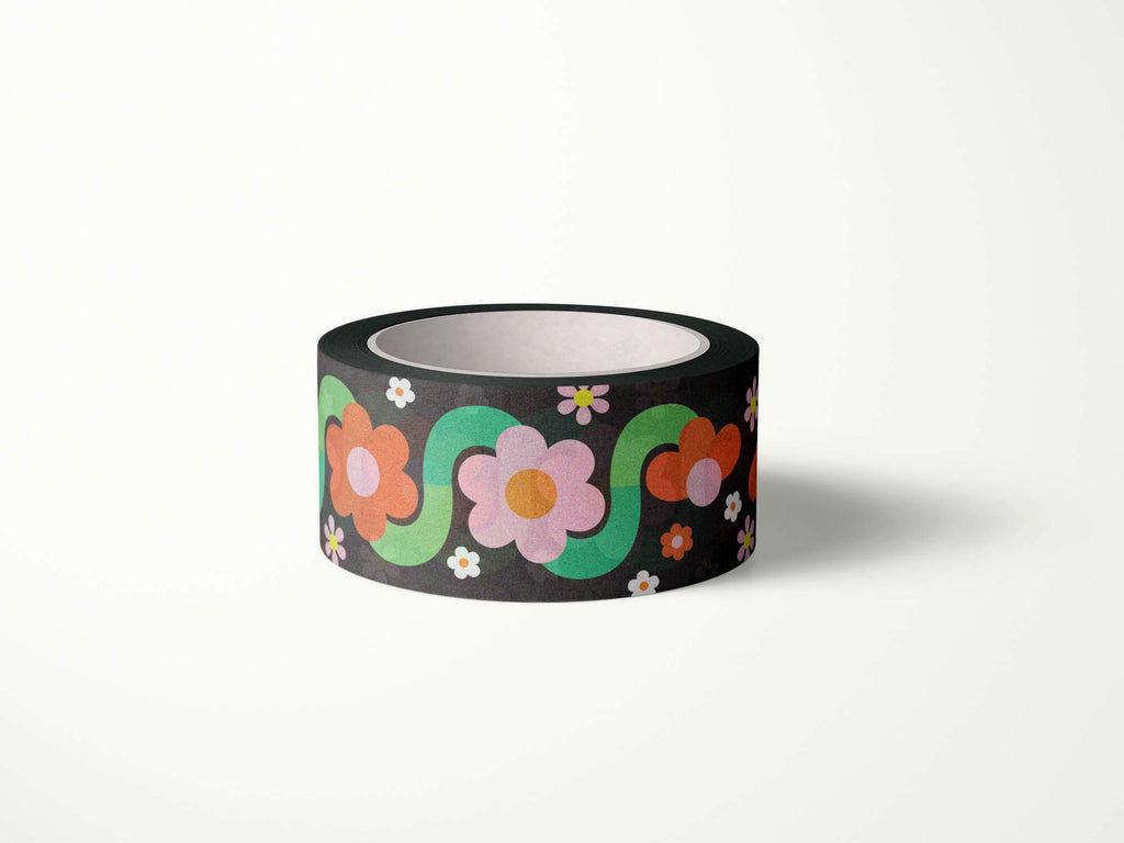 Floaty Fleurs Washi Tape – 20mm