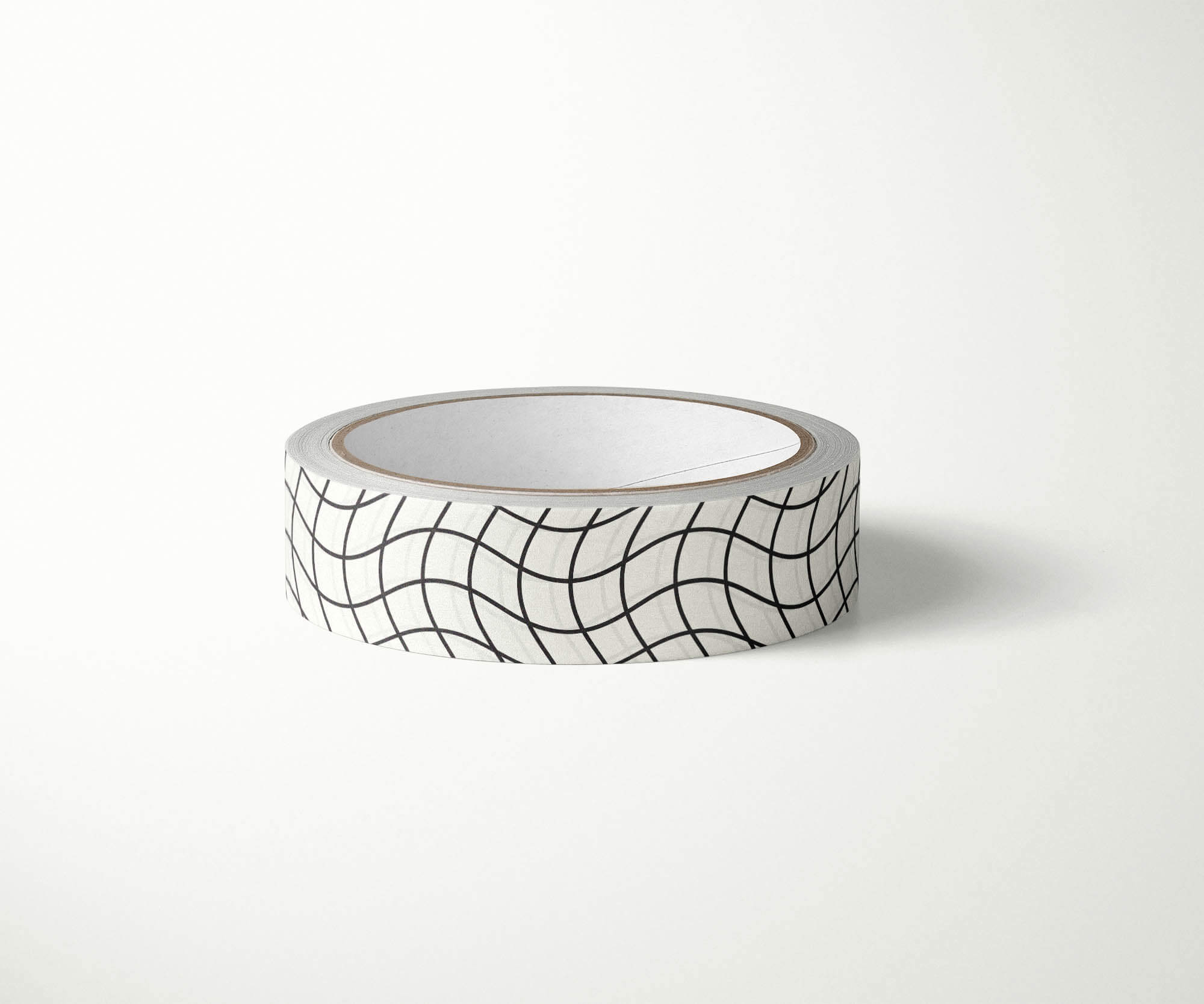 Grid Noir Washi Tape – 15mm