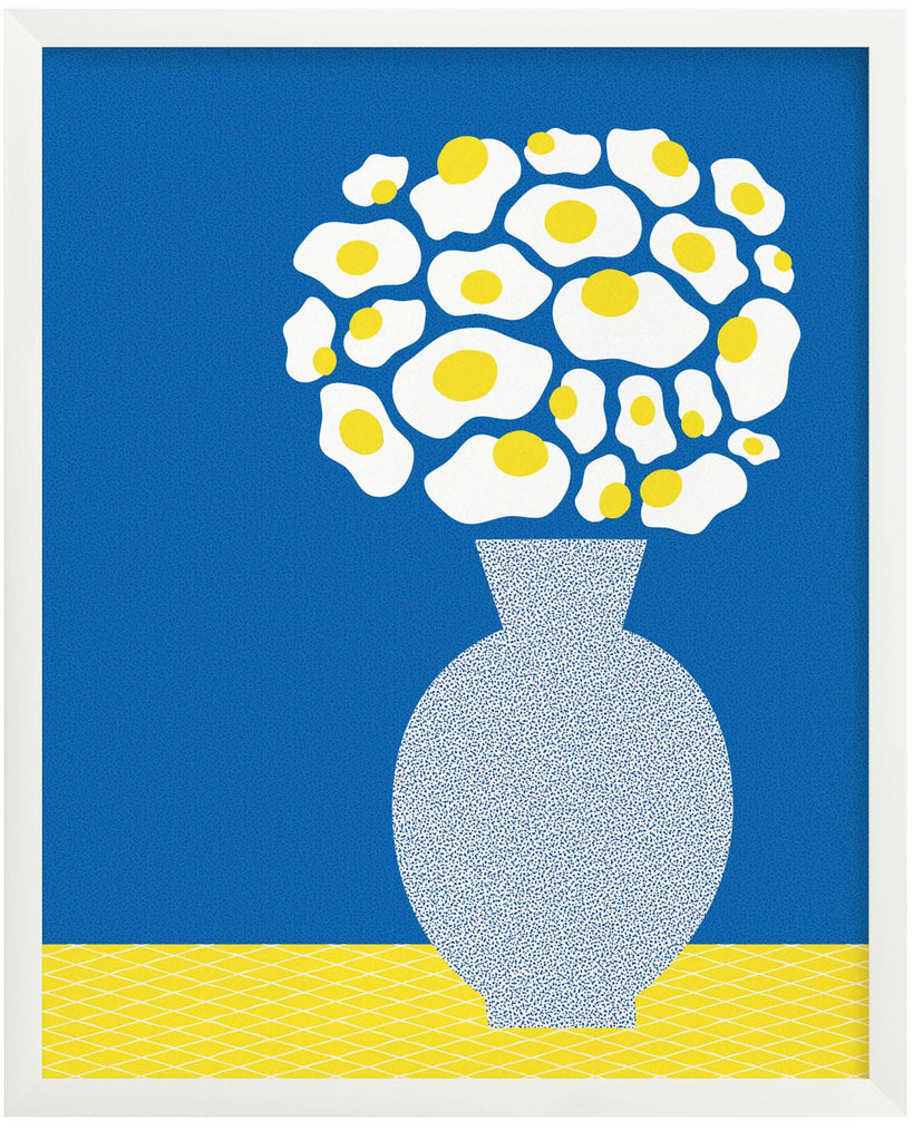 Egg Vase Art Print